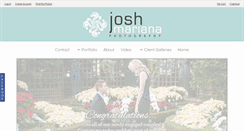 Desktop Screenshot of joshmarianaphoto.com